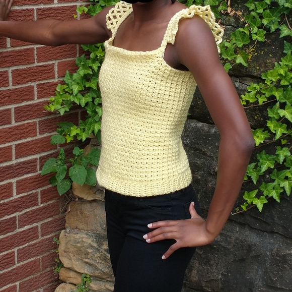 4xHP - Handmade Designer Off Shoulder Pastel Top - Picture 4 of 6